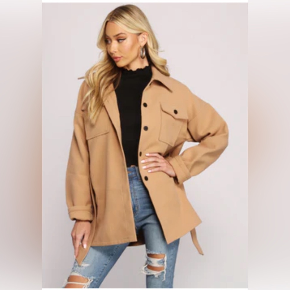 The Classic Belted Jacket size XL